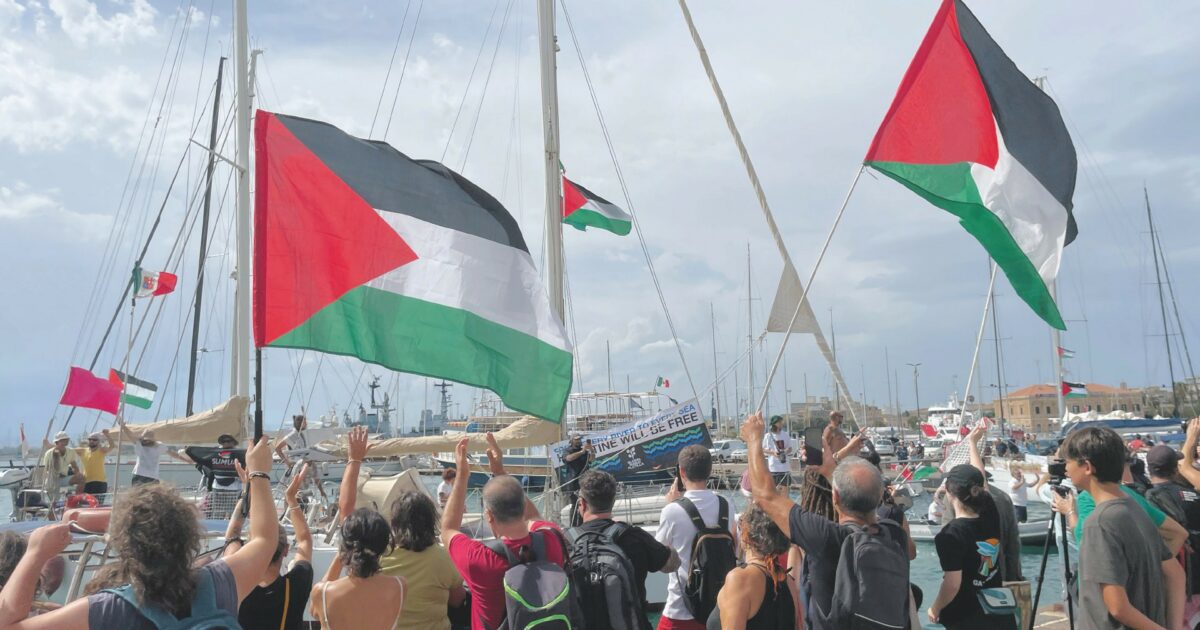 La Global Sumud Flotilla non avrà il sostegno della destra, ma ha smosso le coscienze del mondo intero