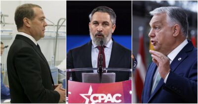 Copertina di Omicidio di Charlie Kirk, da Medvedev a Orbàn: la destra mondiale contro “il linguaggio d’odio della sinistra”