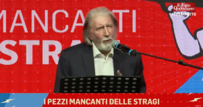 Copertina di I pezzi mancanti delle stragi: rivedi l’incontro con Roberto Scarpinato alla Festa del Fatto Quotidiano