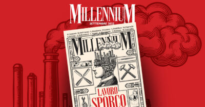 Copertina di Millennium, il lavoro sporco: dai cantieri navali di Marghera ai “manovali” dell’intelligenza artificiale