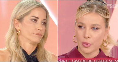 Copertina di “È stato Sarcina a spingermi a lavorare come mamma influencer”, le parole di Clizia Incorvaia in tv. Poi lo ‘scontro’ con Elena Santarelli e Giorgia Palmas