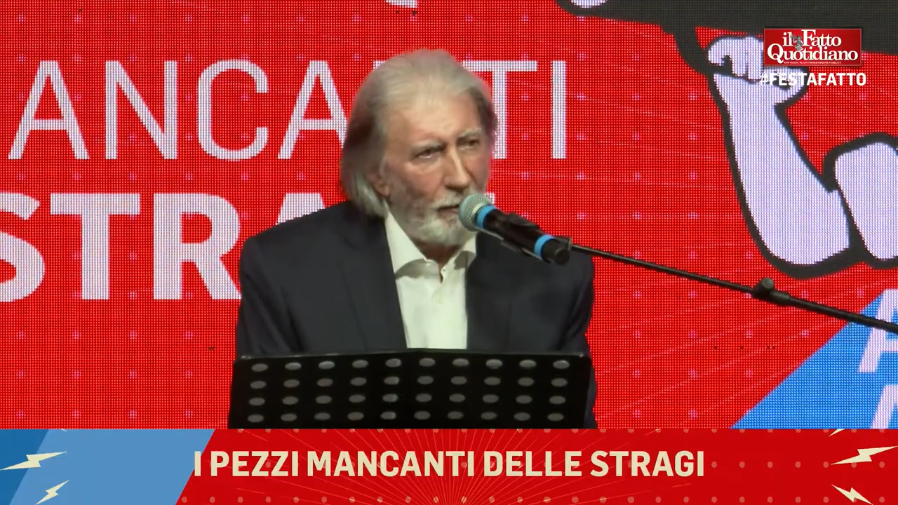 esponenti apicali della politica intimidiscono e isolano magistrati come tescaroli e di matteo l8217attacco di scarpinato alla festa del fatto