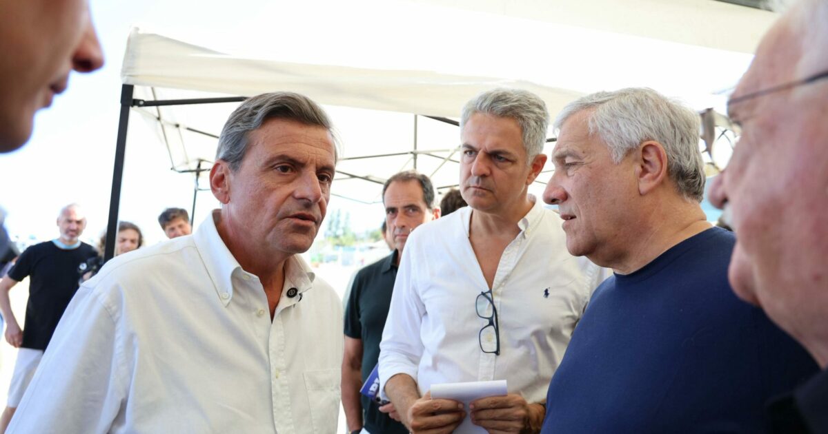calenda flirta con forza italia nelle marche non voto chi propone il rdc tajani a milano possiamo convergere