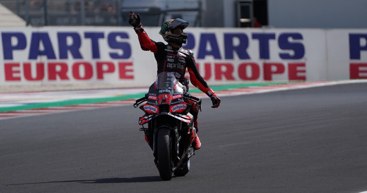 MotoGp a Misano, Bezzecchi vince la sprint race di casa. Tre italiani nelle prime quattro posizioni