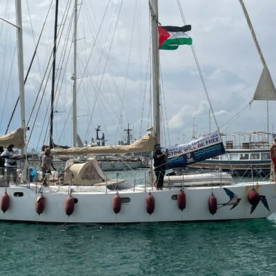 Copertina di Sulla Flotilla Italia, finalmente salpata verso la Palestina