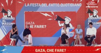Copertina di Festa del Fatto, rivedi l’incontro “Gaza, che fare?” con Francesca Albanese, Aya Ashour, Elena Basile, Enzo Porpiglia e Maddalena Oliva