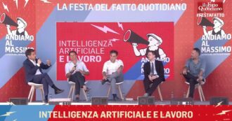 Copertina di Festa del Fatto Quotidiano, rivedi l’incontro “Intelligenza artificiale e lavoro” con Deangeli, D’Aprile, Della Vecchia, Baccaro e Sommi