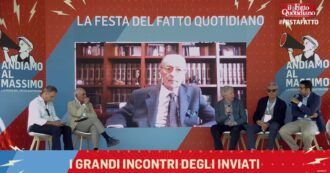 Copertina di Festa del Fatto Quotidiano, rivedi “I grandi incontri degli inviati”: con Feltri, Fini, Padellaro e Valentini