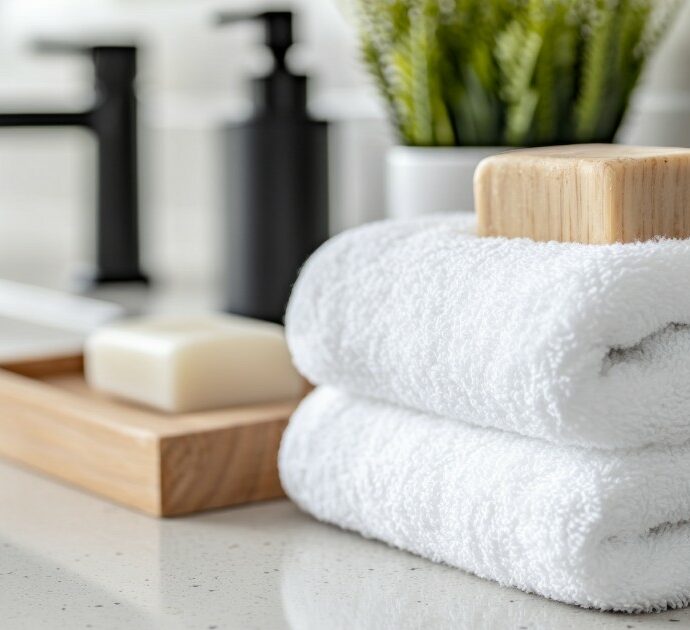 “Attenzione, mai tenere gli asciugamani e questi altri 4 oggetti in bagno: ecco perché”: il monito dell’esperta Karl Graham