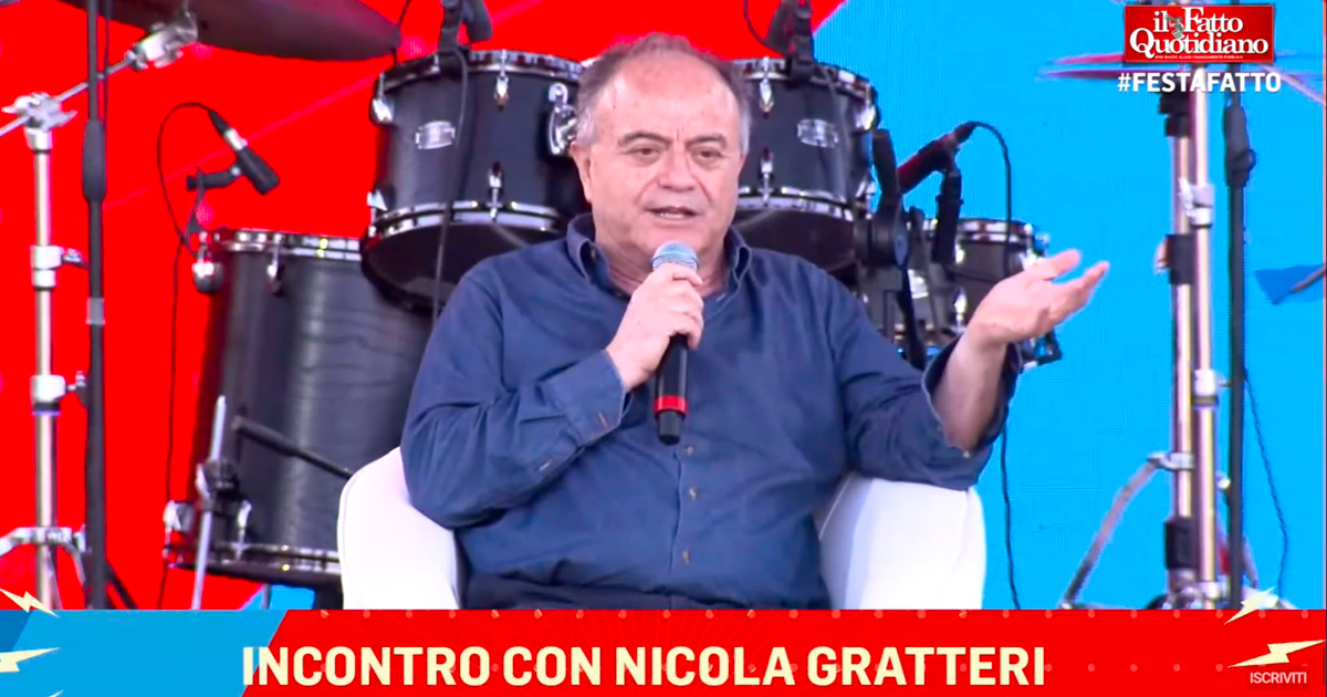 gratteri alla festa del fatto dir242 sempre no alla separazione delle carriere fino alla vigilia del voto per il referendum