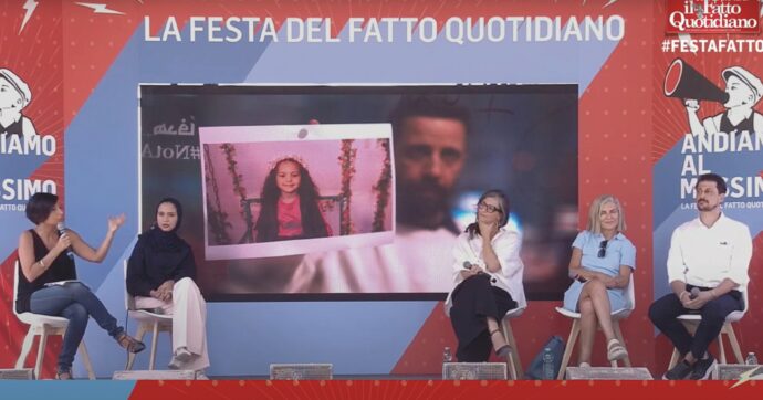 Hind, Aya e i bambini di Gaza Standing ovation per Albanese