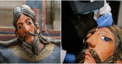 Copertina di Non solo arte ma chimica e fisica: torna in processione a Lucca il Volto Santo, un’opera “hi tech” di 12 secoli fa