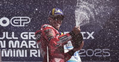 Copertina di MotoGp, Marc Marquez vince il gran premio di San Marino e si avvicina al nono titolo mondiale