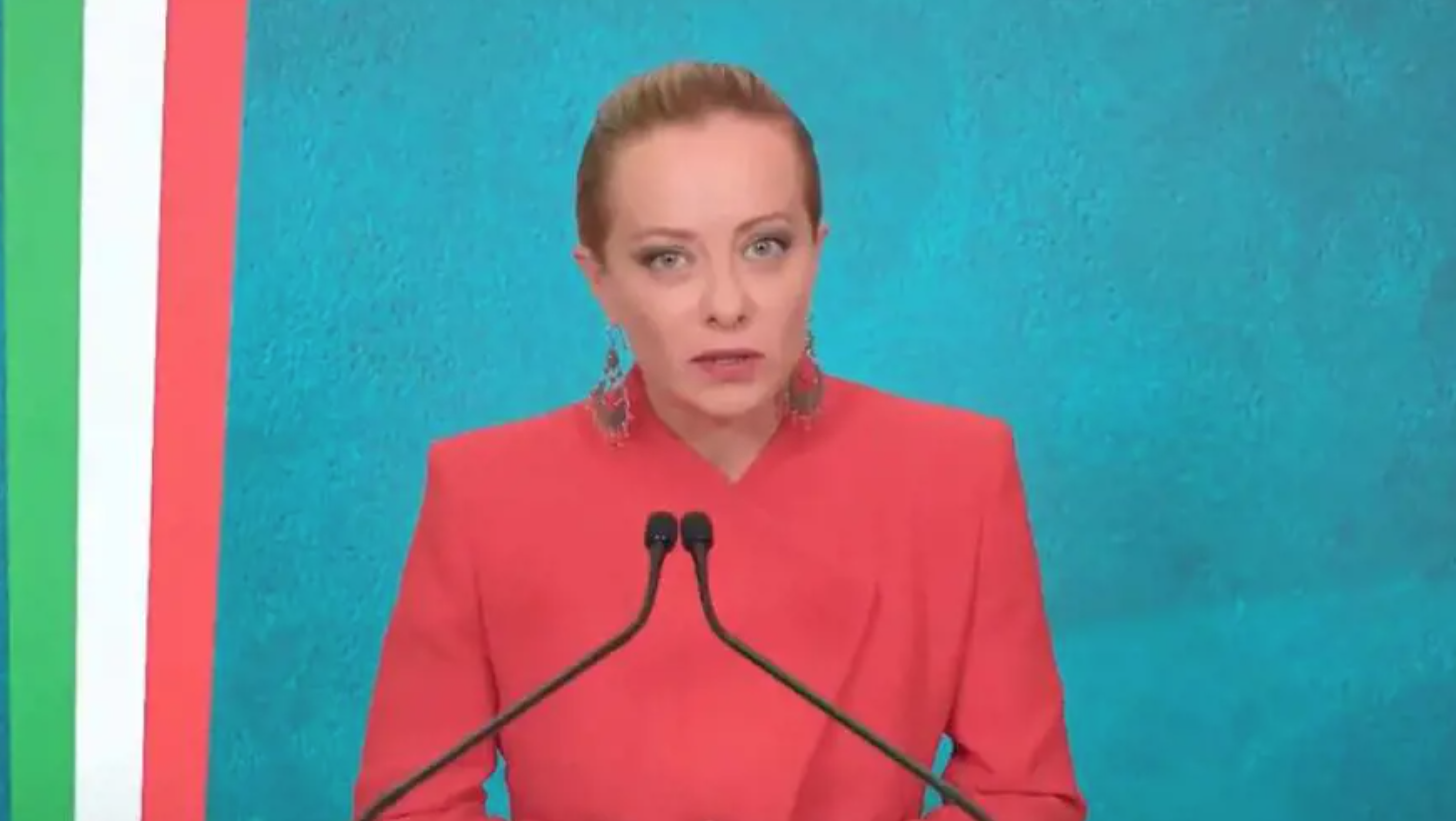 Kirk, Meloni manda un videomessaggio a Vox e insiste: “Gli odiatori non ci intimidiranno”