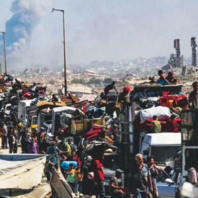 Copertina di Cacciati da Gaza City: la marcia dei 250 mila sotto la mira dell’Idf