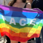 Copertina di Mostra la bandiera della pace con la scritta Free Gaza: “Presenza non gradita”