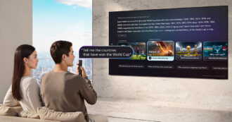 Copertina di Samsung lancia Vision AI Companion, l’assistente intelligente per le sue TV, ed il nuovo MicroRGB da 115″