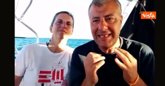 Copertina di Schlein si collega con Scotto e Corrado sulla Global Sumud Flotilla: “Appello al governo per fare pressioni su Israele”