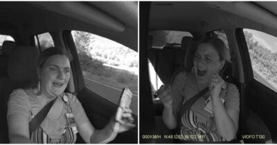 Copertina di “Quando ho visto il filmato sono rimasto scioccato”: manda un messaggio al telefono mentre guida e si schianta con l’auto a noleggio – IL VIDEO