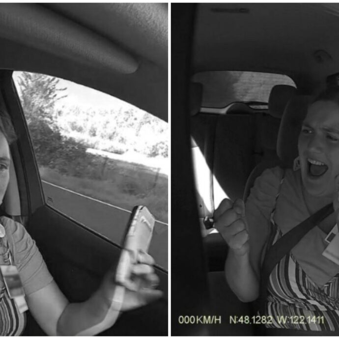 “Quando ho visto il filmato sono rimasto scioccato”: manda un messaggio al telefono mentre guida e si schianta con l’auto a noleggio – IL VIDEO