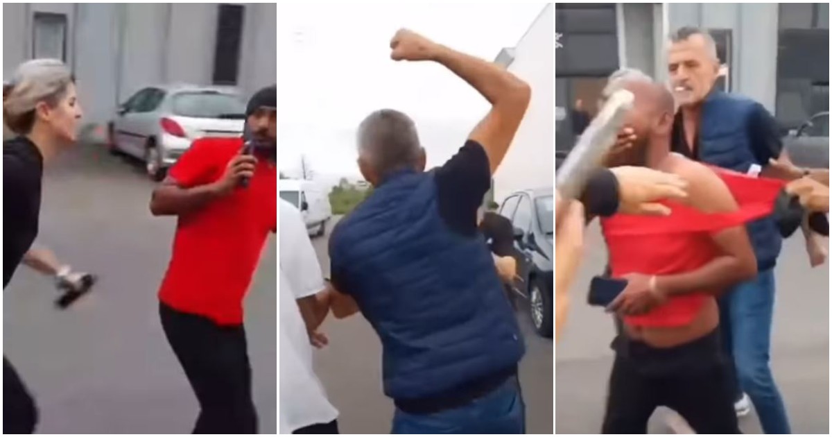 calci e pugni agli operai in sciopero fuori dalla fabbrica di moda nel pratese picchiati da pi249 persone dell8217azienda