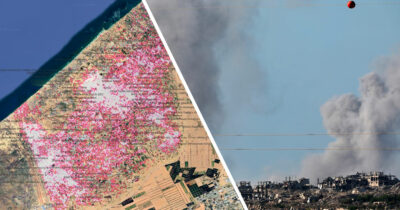 Copertina di Gaza: quasi l’80% delle strutture già danneggiato prima dell’attacco via terra di Israele: l’analisi satellitare di Unosat