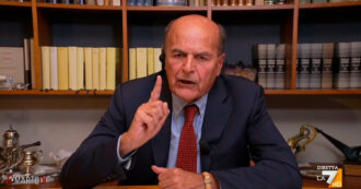 Copertina di Gaza, Bersani attacca Meloni: “Orrenda vergogna non bloccare gli accordi con Israele”. Su La7