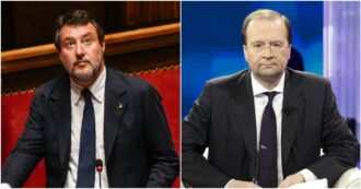 Salvini e l’abbraccio con l’ambasciatore russo: “Giusto se vuoi ricostruire un dialogo”. Boccia: “Cosa pensa Meloni?”