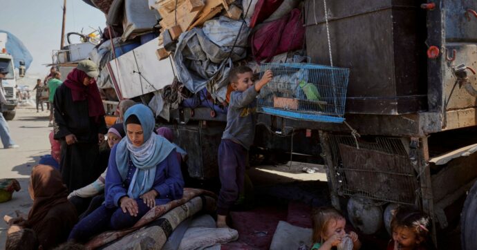 Prima volta via da Gaza City, qui a sud l’umanità è già finita