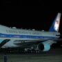 Copertina di L’Air Force One con Trump rischia la collisione con un aereo di linea mentre viaggia verso l’Inghilterra per incontrare Re Carlo