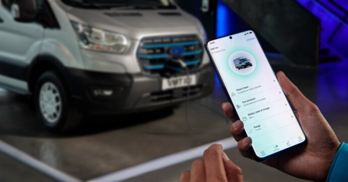 Con i dati e la connettività di Ford Pro Software la flotta diventa più efficiente