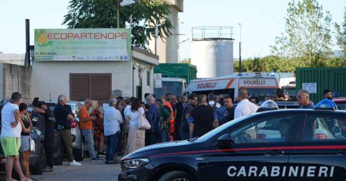 Tre operai morti nell’esplosione di un impianto di rifiuti a Marcianise