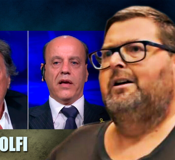 “Violento, antisemita, incolto”: Adinolfi insulta Iacchetti. Botta e risposta con Balzano e Fabi: “Il fatto che fosse ebreo non ha rilevanza”