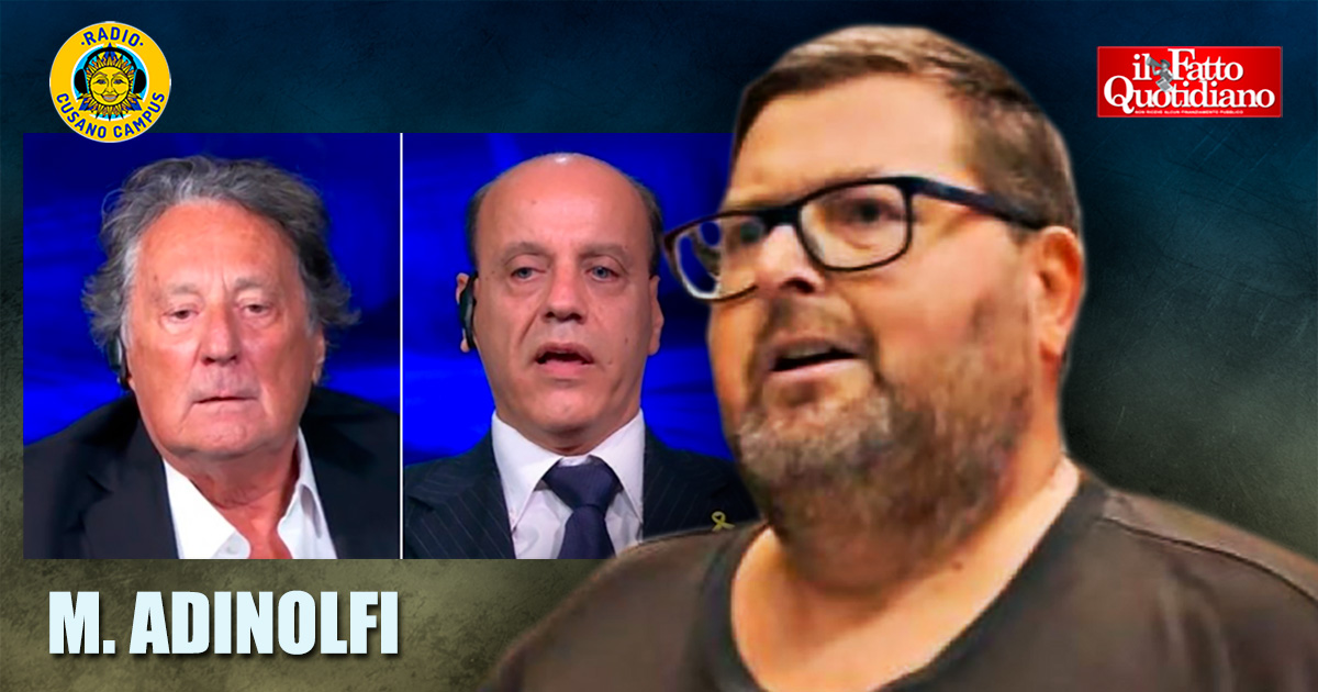 “Violento, antisemita, incolto”: Adinolfi insulta Iacchetti. Botta e risposta con Balzano e Fabi: “Il fatto che fosse ebreo non ha rilevanza” “Violento, antisemita, incolto”: Adinolfi insulta Iacchetti. Botta e risposta con Balzano e Fabi: “Il fatto che fosse ebreo non ha rilevanza”