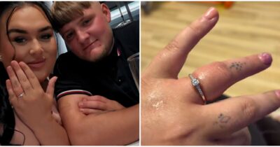 Copertina di “Mi stavano per amputare il dito per colpa dell’anello di fidanzamento”: la proposta di matrimonio finisce male, la storia di Iona