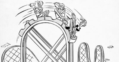 Copertina di La palestra di satira di Daniele Luttazzi: domenica 21 settembre