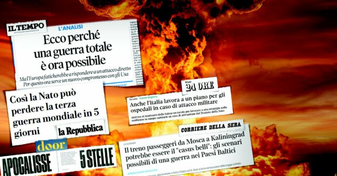 Copertina di Balle, ospedali e bunker per prepararci alla guerra 