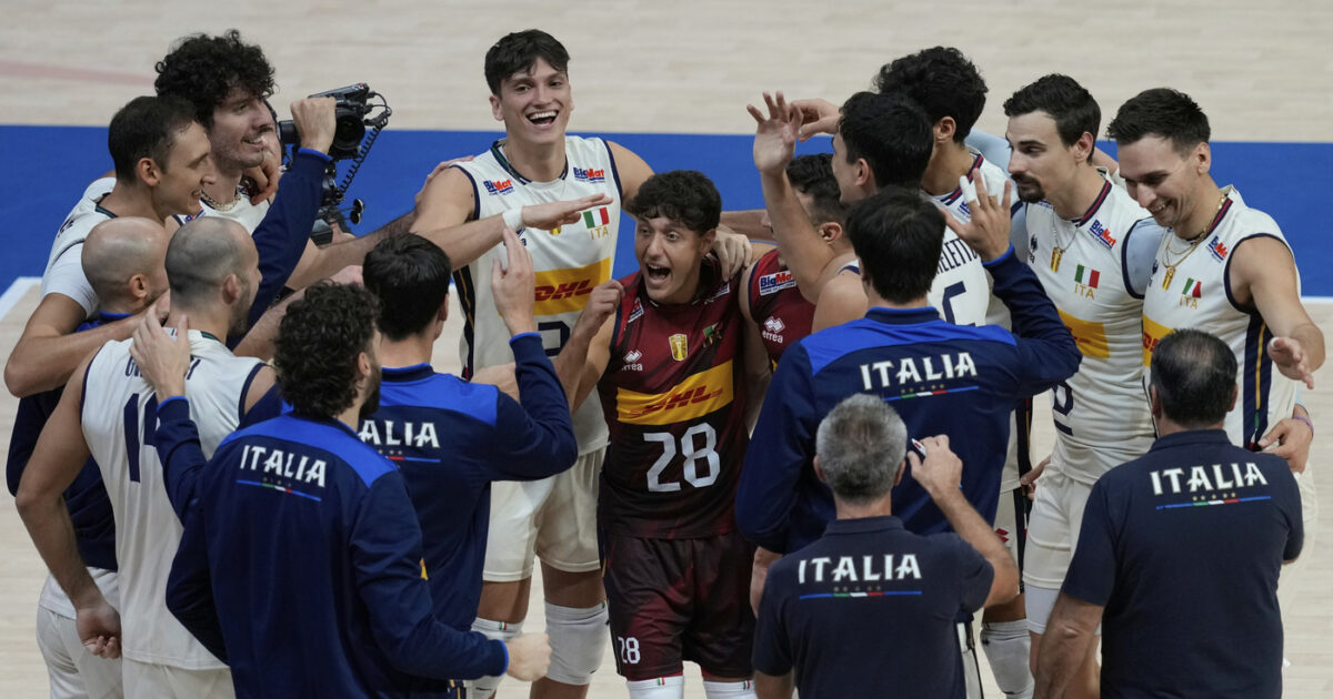 mondiali pallavolo l8217italia batte 3 a 0 l8217argentina e passa ai quarti di finale