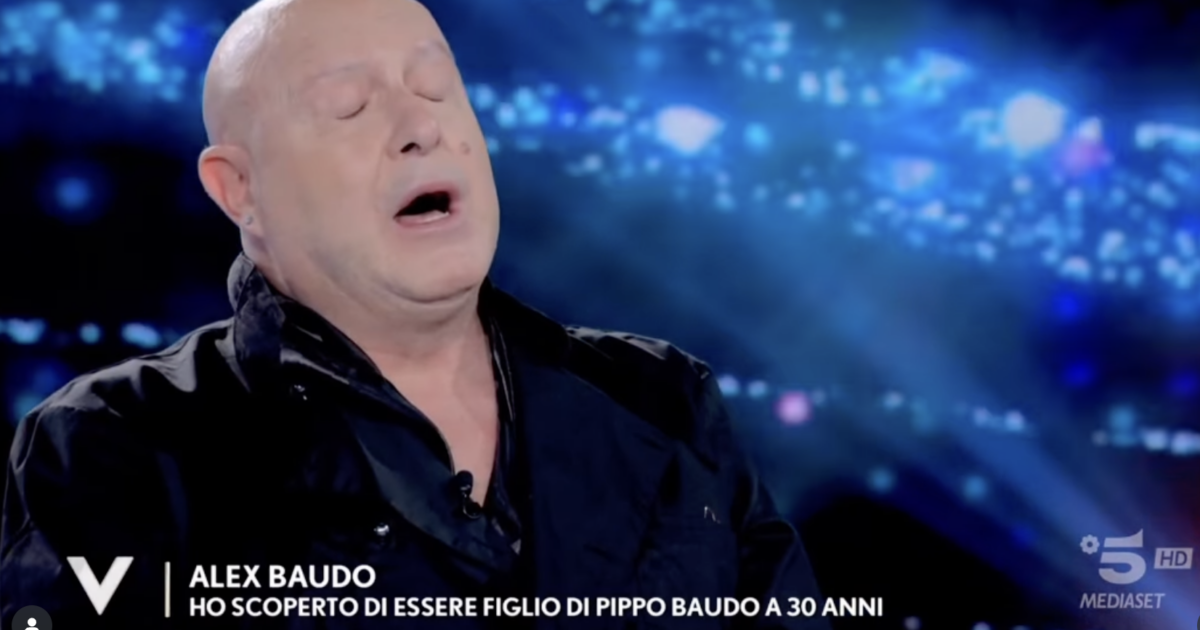cos236 a 30 anni ho scoperto di essere figlio di pippo baudo alex baudo si commuove a verissimo