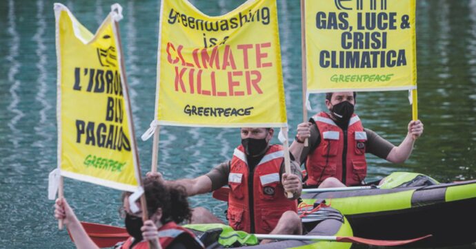 Diffamazione, l’Eni contro Greenpeace  e ReCommon: oggi c’è la prima udienza