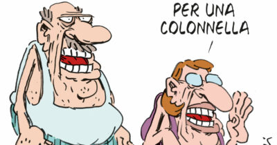 Copertina di La vignetta di Franzaroli