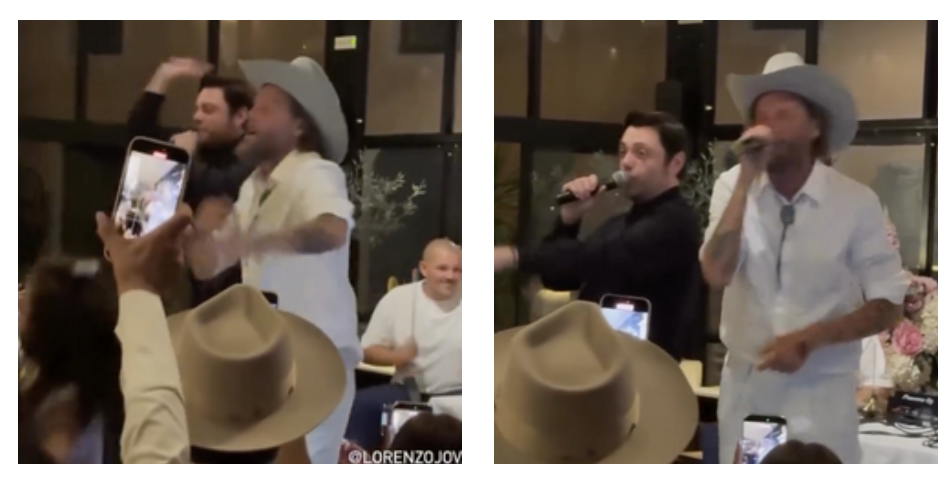 intrattenimento musicale al matrimonio in toscana accade l8217impensabile e a cantare ci sono due super big jovanotti e tiziano ferro