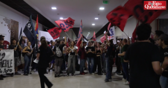 Copertina di Sciopero per Gaza, a Roma studenti occupano l’università La Sapienza