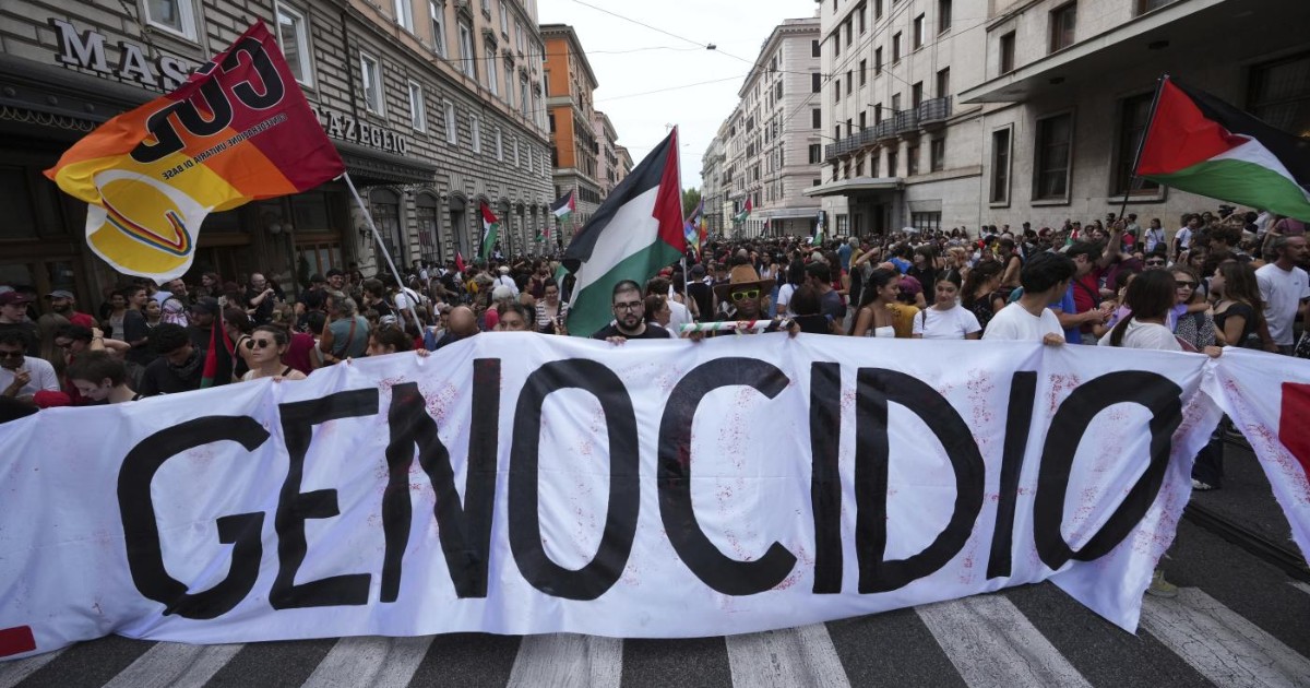 oggi 232 nato un movimento di massa contro il genocidio a gaza teniamolo unito