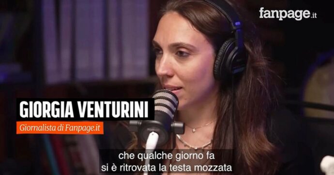 Testa di capretto mozzata alla giornalista di Fanpage