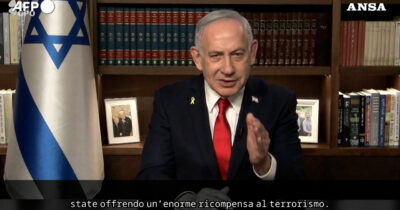 Copertina di “Non ci sarà alcuno stato palestinese”: il messaggio di Netanyahu dopo il riconoscimento di Regno Unito, Australia e Canada
