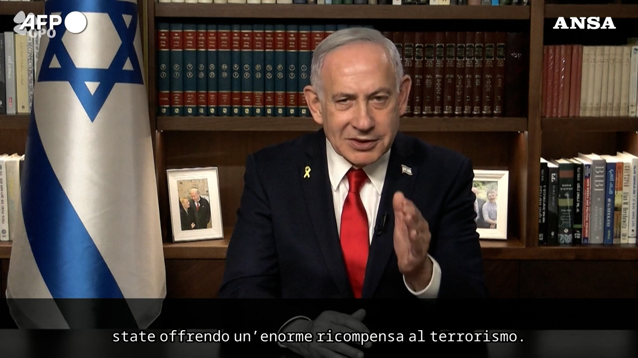 non ci sar224 alcuno stato palestinese il messaggio di netanyahu dopo il riconoscimento di regno unito australia e canada