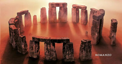 Copertina di Il creatore di mondi immaginari ora ci riporta all’Età della Pietra