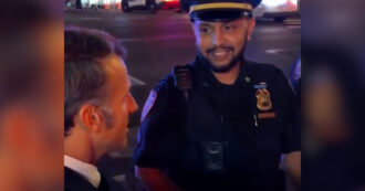 Copertina di New York, anche Macron bloccato in strada per il corteo di Trump. E lui chiama il presidente Usa: “Mi liberi la strada?”