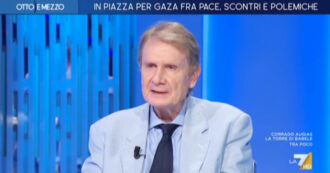 Copertina di Sciopero per Gaza, Caracciolo a La7: “Dal governo Meloni parole dure su violenti di Milano, silenzio sul genocidio”